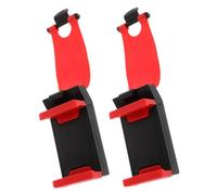 IMIKEYA 2 Pièces Support de Téléphone pour Volant de Voiture Support Ajustable pour Smartphone avec Installation Facile Clip de Tableau de Bord Angle Réglable Compatible avec Divers