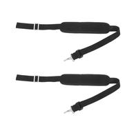 IMIKEYA 2 Set de Bretelles de Rechange pour Pulvérisateur à Dos en Tissu Oxford Noir, Confortables et Robustes, Adaptées aux Environnements Agricoles Complexes