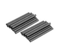 IMIKEYA 20 Pièces Bâtons de Graphite Conducteurs pour Soudage et Recherche Scientifique Tubes Graphite pour Laboratoire et Applications Industrielles
