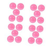 IMIKEYA 20 pièces Lot de Capsules de Loterie Plastiques Ouvertes Balles Creuses Colorées pour Tirage Au Sort Animation Fête Activités de Groupe et Récompenses Classe