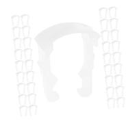 IMIKEYA 200 pièces Clips de Fixation pour Tuyau de Carburant Clips Serrage U pour Raccord Essence Accessoires de Retenue pour Ligne de Frein et Durite Colliers de Serrage Automobiles