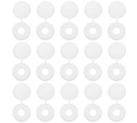 IMIKEYA 200pcs Couvercles à Vis en Plastique Blanc pour Vis Autotaraudeuses, Cache-vis Décoratif en Pe, Protection la Rouille pour Meubles et Bureaux