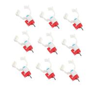 IMIKEYA 20Pièces Eau pour Poulets Distributeur Automatique pour Poussins Alimentation Pratique pour Éleveurs De Volaille