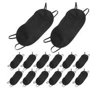 IMIKEYA 24pièces Masque pour Yeux de Voyage Léger Bloquant la Lumière pour Dormir Avion Train Hôtel