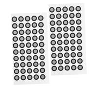 IMIKEYA 2feuilles Points de Marquage pour Scanner Points de Référence pour Numérisation Marqueurs Réfléchissants pour Numérisation de Positionnement pour Scanner de Marqueurs