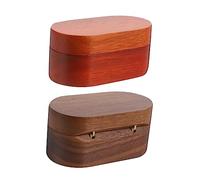 IMIKEYA 2pièces Boîte Médiateur Portable pour Rangement Et Transport Étui De Protection pour Médiators Couleurs Assorties