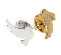 IMIKEYA 2pièces Broche Paix Lot de Bijou Oiseau Métal Symbole de Paix pour Femme Accessoire Rétro pour Événement et Décoration