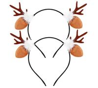 IMIKEYA 2pièces Coiffe Décorative Forme de Corne de Cerf pour Fête Garçon Fille Serre-tête Joli Accessoire de Cheveux pour Spectacle
