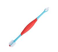 IMIKEYA 2Pièces Dual Head Pet Toothbrush For Dogs And Cats Ergonomic Design Soft Bristles Care For Small Pets