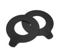 IMIKEYA 2pièces Kit De Cales De Godet pour Excavatrice De Rechange pour Bras De Chargeur Rondelles Caoutchouc pour Patins De Flèche