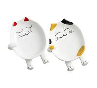 IMIKEYA 2pièces Support Porte-couvercle Et Ustensiles De Cuisine Céramique Cartoon Rack Multifonction Pour Spatules Cuillères Baguettes Organisateur Léger Et Décoratif Pour Cuisine