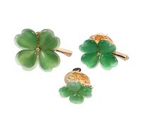 IMIKEYA 3 pièces Broches Émail Quatre Épingles Décoratives Élégantes pour Vêtements Cardigans et Châles Accessoire Pratique et Fiable pour Toutes Occasions