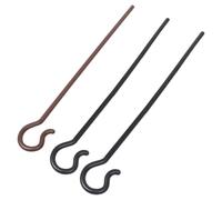 IMIKEYA 3 Pièces Canne Décorative en Plastique, Accessoire de Costume Scène, pour Cosplay, Style Classique Rétro, Légère et Facile à Transporter, Noël, Garçon et Filles et Adultes