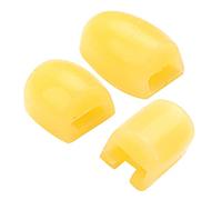 IMIKEYA 3 Pièces Ensemble De Clés De Saxophone Accessoires Sax Alto Repose-pouce Sax Ténor Saxophone Soprano Repose-pouce Saxo Repose-doigts Saxo Yellow Gel De Silice