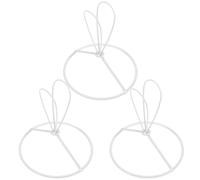 IMIKEYA 3 pièces Lot de Clips Abat-jour pour Ampoule Ronde Support Pince Stable pour Lampe de Table Fixation Facile pour Décoration Intérieure