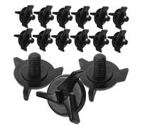IMIKEYA 30 Pièces Vis de Casque Plastique pour Visier de Casque et Tout-Terrain Remplacement Facile pour Stabilité et Confort Sécurisés des Accessoires