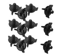 IMIKEYA 30 Pièces Vis de Casque Plastique Robuste Accessoires de Remplacement pour Visière Installation Facile et Sécurisée pour Casques Tout-Terrain et