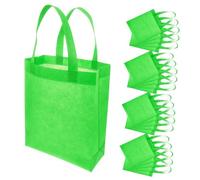 IMIKEYA 30pièces Sacoches Non Tissé Imprimables De Courses Réutilisables Étanches pour Noël Fêtes Et Achats