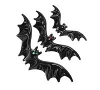 IMIKEYA 3pièces Chauves-Souris Gonflables Réalistes pour Décoration Halloween Décorations Suspendues pour Jardin Porche Et Arbres Accessoires Effrayants pour Fêtes Thématiques