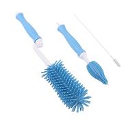 IMIKEYA 3pièces Goupillon pour Biberon et Tétine Brosse de Nettoyage Silicone Souple Goupillon pour Tasse et Biberon Brosse et Tétine