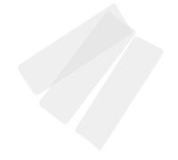 IMIKEYA 3pièces Palette de Mèches Transparente Planche pour Coloration Capillaire Palette Balayage pour Coiffeur Outil de Positionnement pour Mèches Planche Réutilisable pour Cheveux
