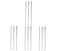 IMIKEYA 4 Ensembles Cuillères Doseuses Micro Laboratoire Cuillères Expérimentales Robustes Pour Mesure Précise De Poudre Et De Granulés Usage Domestique Et Scientifique 3 Pièces * 4