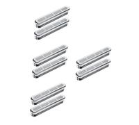 IMIKEYA 4 Ensembles Évents D'armoire Grille De Ventilation Évent De Camping-Car Conduit D'évacuation Grille D'aération pour Mur Couvercles D'aération De Chaleur Abdos 2 Pièces * 4