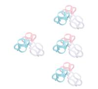IMIKEYA 4 Ensembles Poignée De Bouteille Poignée De Biberon Pour Bébé Bouteille Avec Anses Sangle De Bouteille D'alimentation De Bébé Clip De Biberon Gel De Silice 3 Pièces * 4