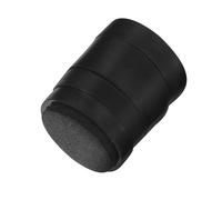 IMIKEYA 4 Pièces Aimants Noirs pour Cymbale et Cowbell, Sourdine Fixation Sécurisée, Accessoire Magnétique Pratique pour Instrument de Musique