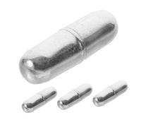 IMIKEYA 4 Pièces Barre Magnétique Acier Inoxydable pour Mélange Automatique Liquide Petit Agitateur Métallique Magnétique pour Laboratoire Bureau et Usage Domestique