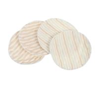 IMIKEYA 4 Pièces Coussinets D'allaitement Anti-débordement Super Absorbant Couvre-tétons Allaitement Pour Maman Alimentation Réutilisable Lavables Coton