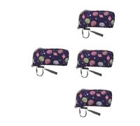 IMIKEYA 4 Pièces Couvercle De Bouteille Pliable Portable Plus Chaud Réutilisable Bouteilles Thermique Isolé Voyage Étui pour Biberons Cas De Bouteille De Lait Tissu Oxford