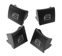 IMIKEYA 4 Pièces Couvercles de Boutons de Commutateur de Fenêtre pour R Réparation des Boutons de Commande de Fenêtre Installation Facile Matériau Durable Ajustement