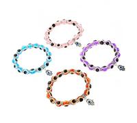 IMIKEYA 4 pièces Lot de Bracelets Femme Œil Perles Confortables Bijoux Poignet