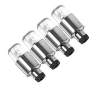 IMIKEYA 4 Pièces Lumières de Bouchons de Valve de Pneus Étanches Cache Valve LED pour Voitures et Vélos Installation Facile et Accessoires de Sécurité Automobile