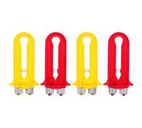 IMIKEYA 4 Pièces Outil de Ruche pour Apiculture Cadre et Fil, Conception Ergonomique en Plastique et Métal, Tension Précise du Fil pour Environnements Apicoles Professionnels