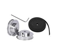 IMIKEYA 4 pièces Set de Accessoires pour Imprimante avec Poulies Alliage Aluminium Dents Courroie Synchronisée Renforcée Mètres Clé Précision et Durabilité