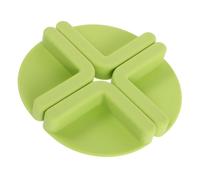 IMIKEYA 4 Pièces Tapis en silicone antidérapant de de planche à découper pieds en silicone pour planche à découper patins de meubles Gel de silice Vert clair