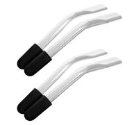 IMIKEYA 4 Rallonges de Freins en Fer pour Fauteuil Roulant Manuel et Électrique Accessoires de Poignées de Frein Ergonomiques Compatible Modèles Multiples Améliore Contrôle et Mobilité