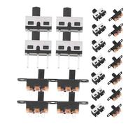 IMIKEYA 40Pièces à Glissière Micro Interrupteurs à Broches Design Compact de Facile à Installer Verrouillage Pratique pour Circuits Électroniques