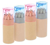 IMIKEYA 48 Crayons de Couleur en Bois Ensemble Portable de 48 Pièces Expérience D'écriture Fluide pour Garçon et Filles pour Coloriage et Dessin Scolaire