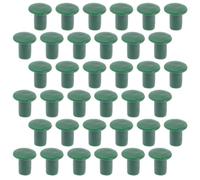 IMIKEYA 48 Pièces Capuchon de Tige de Jardin en Plastique Vert, Flexible