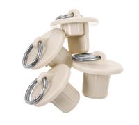 IMIKEYA 4pièces Capuchons De Remplacement Anti-Vent pour Rideaux Extérieurs Accessoires pour Stores Enrouleurs Protège-Renforts pour Rideaux De Pluie Soleil