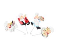 IMIKEYA 4pièces Crochet Mural Sans Perforation Crochets De Suspension Rangement Ustensiles De Cuisine Pratiques Lot De Blanc