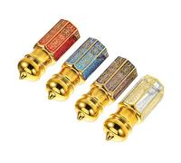 IMIKEYA 4pièces Lot de Flacons De Parfum Verre Élégants Style Oriental Rechargeables Roll Huiles Essentielles Compact pour Voyages Et Usage Quotidien