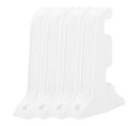 IMIKEYA 4pièces Lot de Supports De Tringle à Rideaux à Double pour Tringles Style Classique Et Facile à Installer