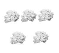 IMIKEYA 5 Ensembles Barre D'aromathérapie pour Voiture Assainisseur d'air De Voiture Diffuseur D'huiles Essentielles Conditionneur Humidificateur d'air PE Solide Blanche 50 Pièces * 5