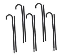 IMIKEYA 5 Pièces Canne de Magicien Noire Léger et Portable pour Danse Jazz et Cosplay Garçon Fille Accessoire de Scène et Fête Bâton de Marche pour Performances et Jeux Imitation