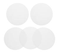 IMIKEYA 5 Pièces Diffuseur de Lumière en Acrylique Blanc pour Plafonnier LED L'éblouissement et Distribution Uniforme Lumière pour Luminaires Suspendus