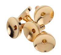 IMIKEYA 5 Pièces Porte- en Laiton en Forme D'Entonnoir Porte- Cône Base Encensoir Support De Reflux Base De Plateau Conique Cascade Brûleur D' Rétro Support De